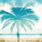 Beachscape Palms II Poster Print by Michael Mullan - Item # VARPDX23153